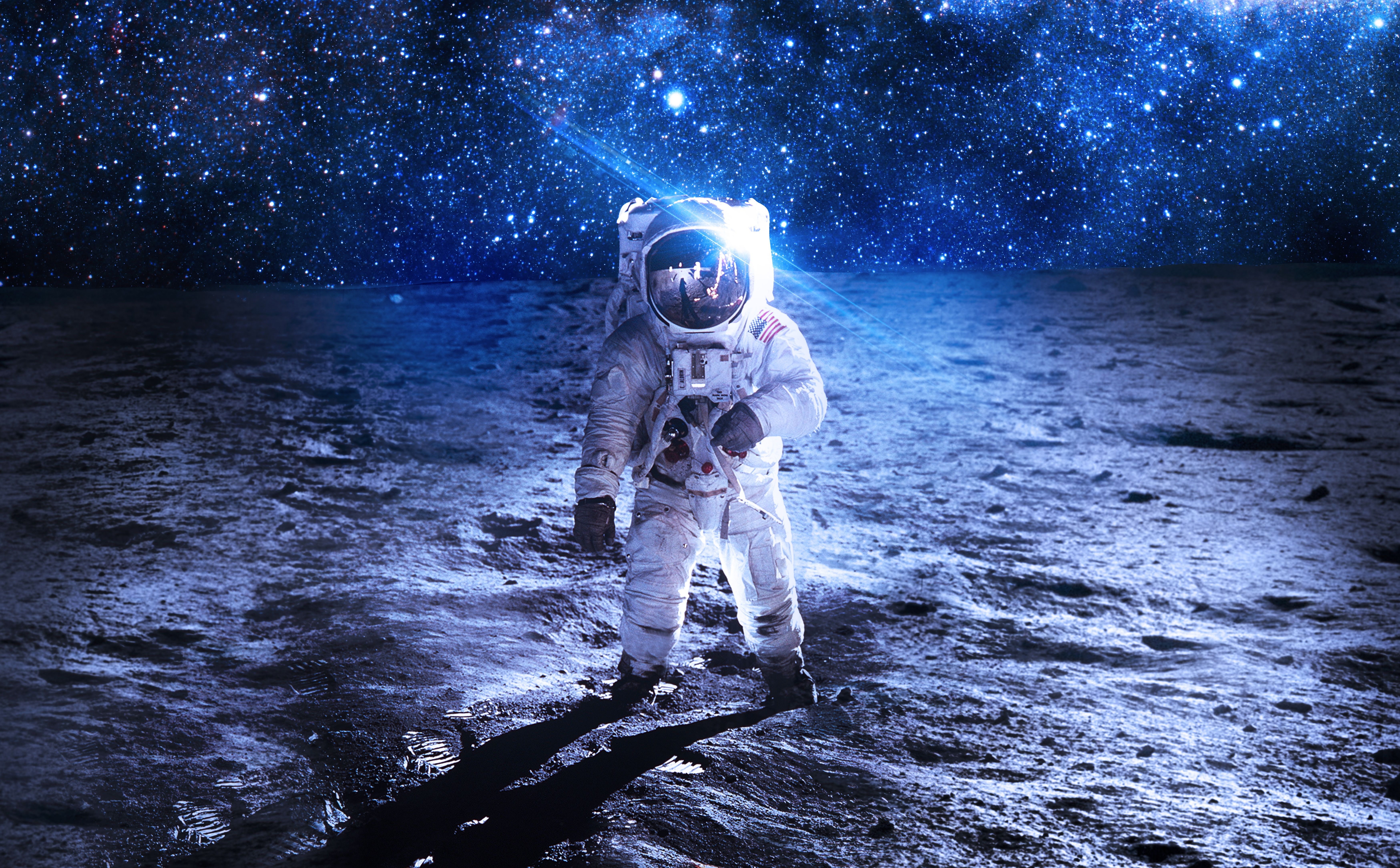6994x4337 Free Astronaut 4K Wallpaper & Desktop HD Background for PC