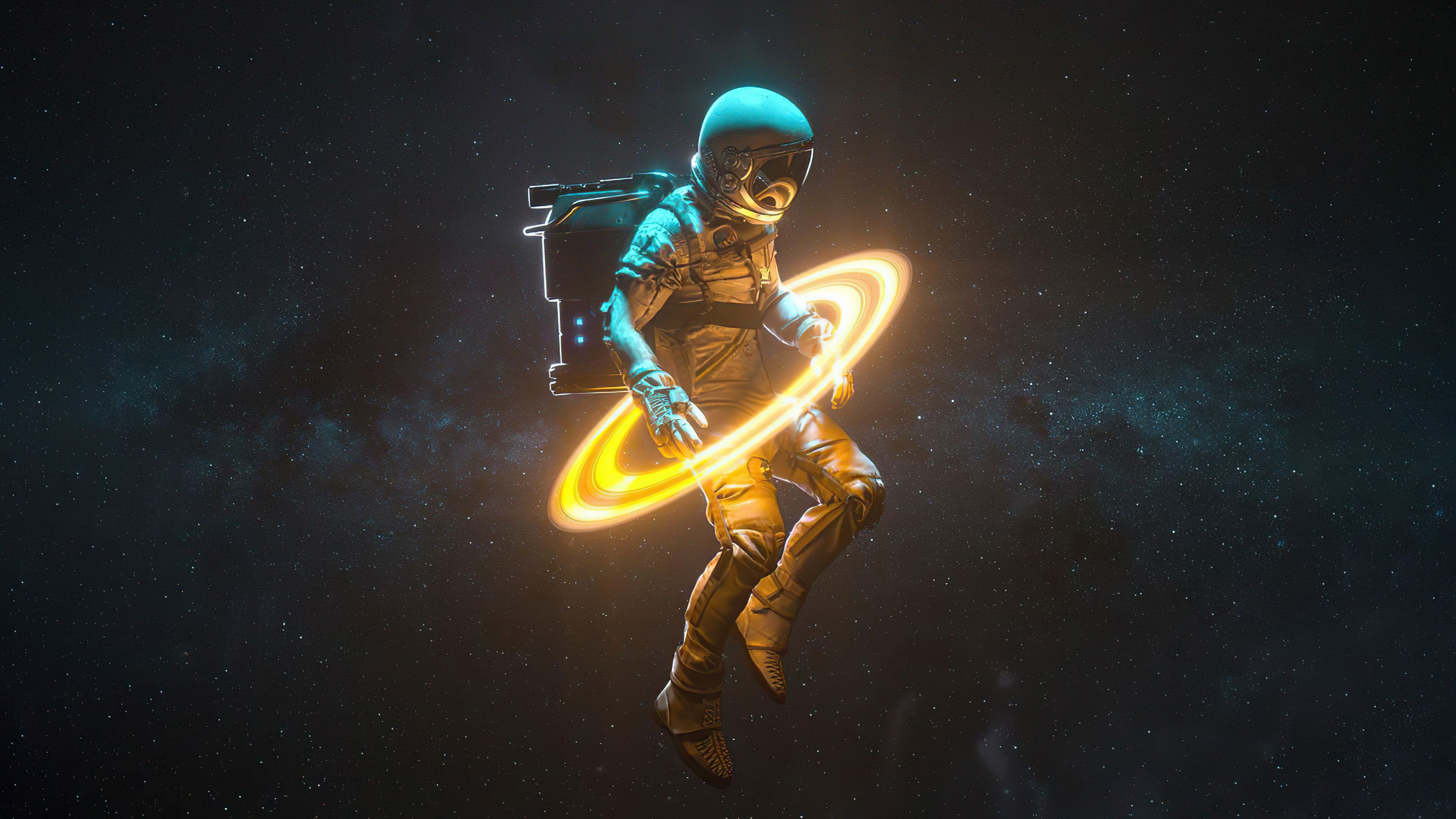 3840x2160 Desktop wallpaper: Sci Fi, Astronaut 4K free download for PC. 1052209
