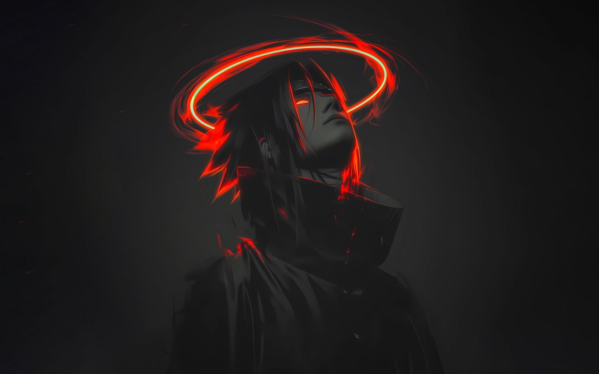 1920x1200 Sasuke Uchiha Wallpaper 4K, Dark aesthetic, Artwork, 5K, 8K