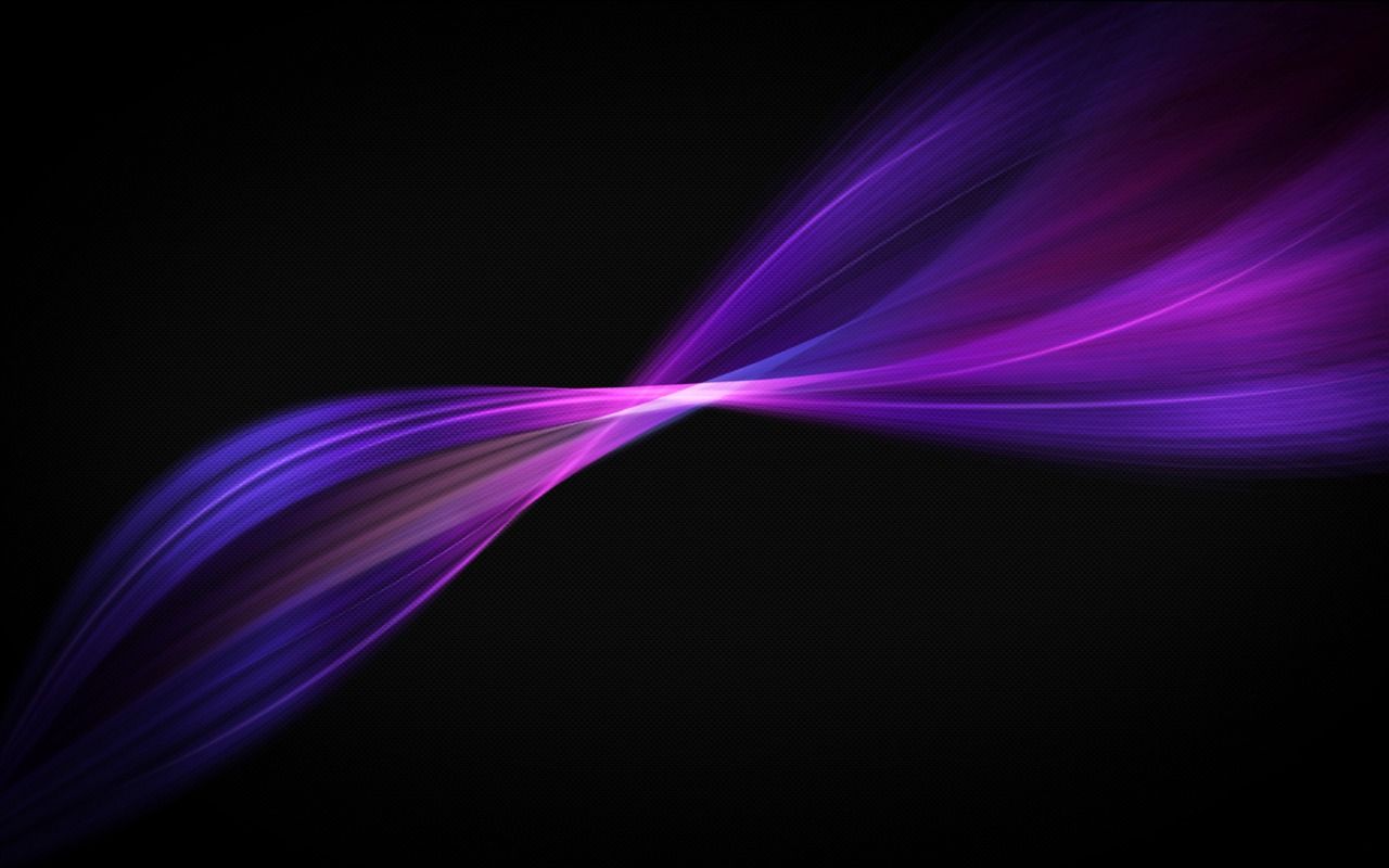 1280x800 Black Background Light Violet Color Graphics Design Theme HD Wallpaper