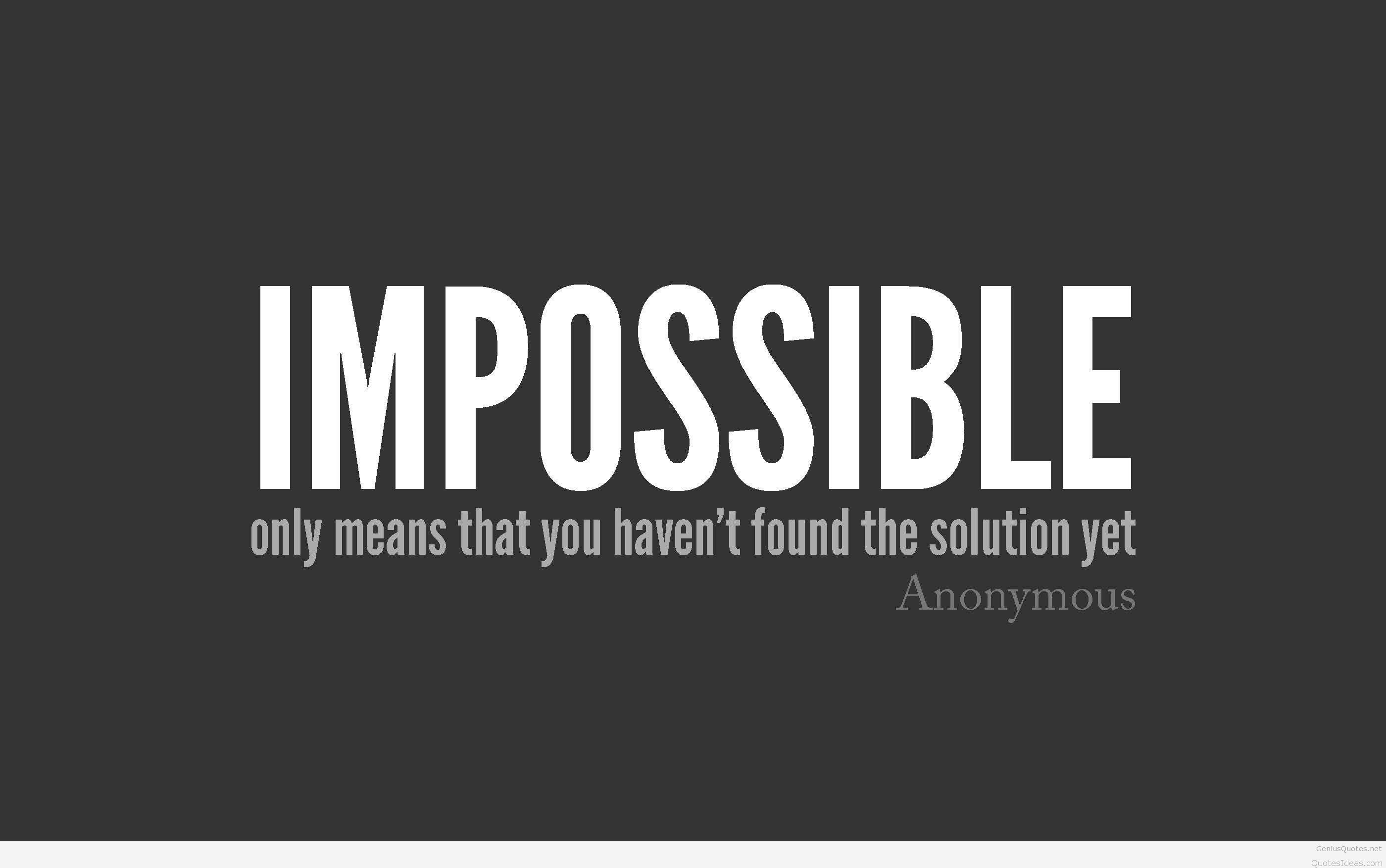 2800x1754 Impossible Wallpaper