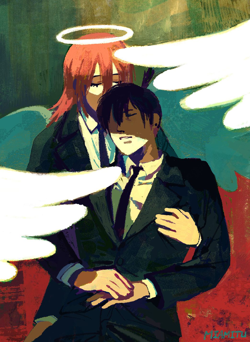 1044x1426 Aki x angel on Tumblr