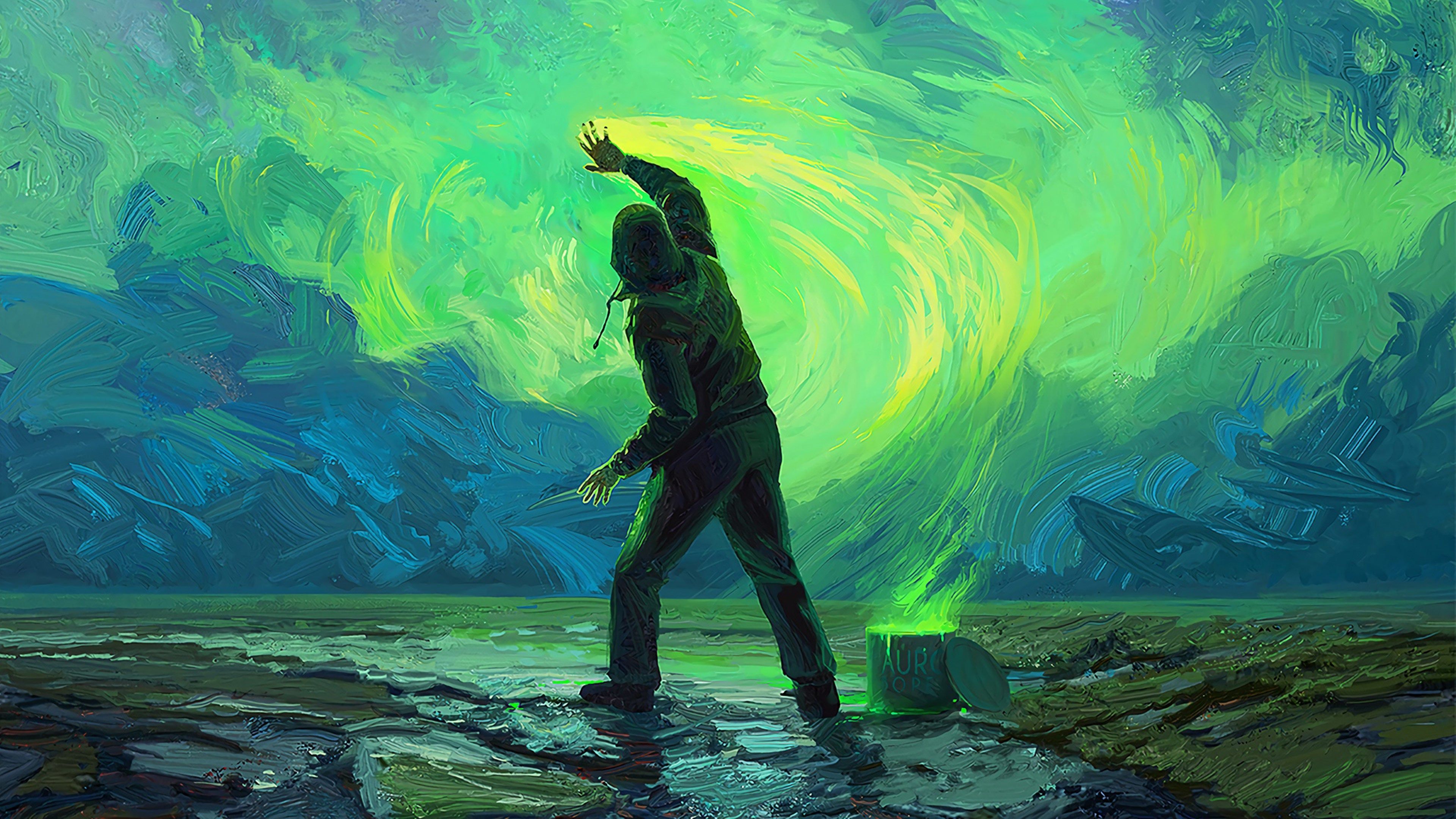 3840x2160 4k Paint Desktop Wallpaper