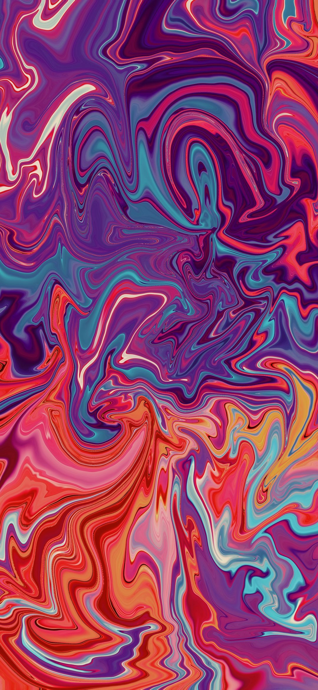 1080x2340 Wallpaper Modern Art, Acrylic Paint, Abstract Art, Art, Painting, Background Free Image