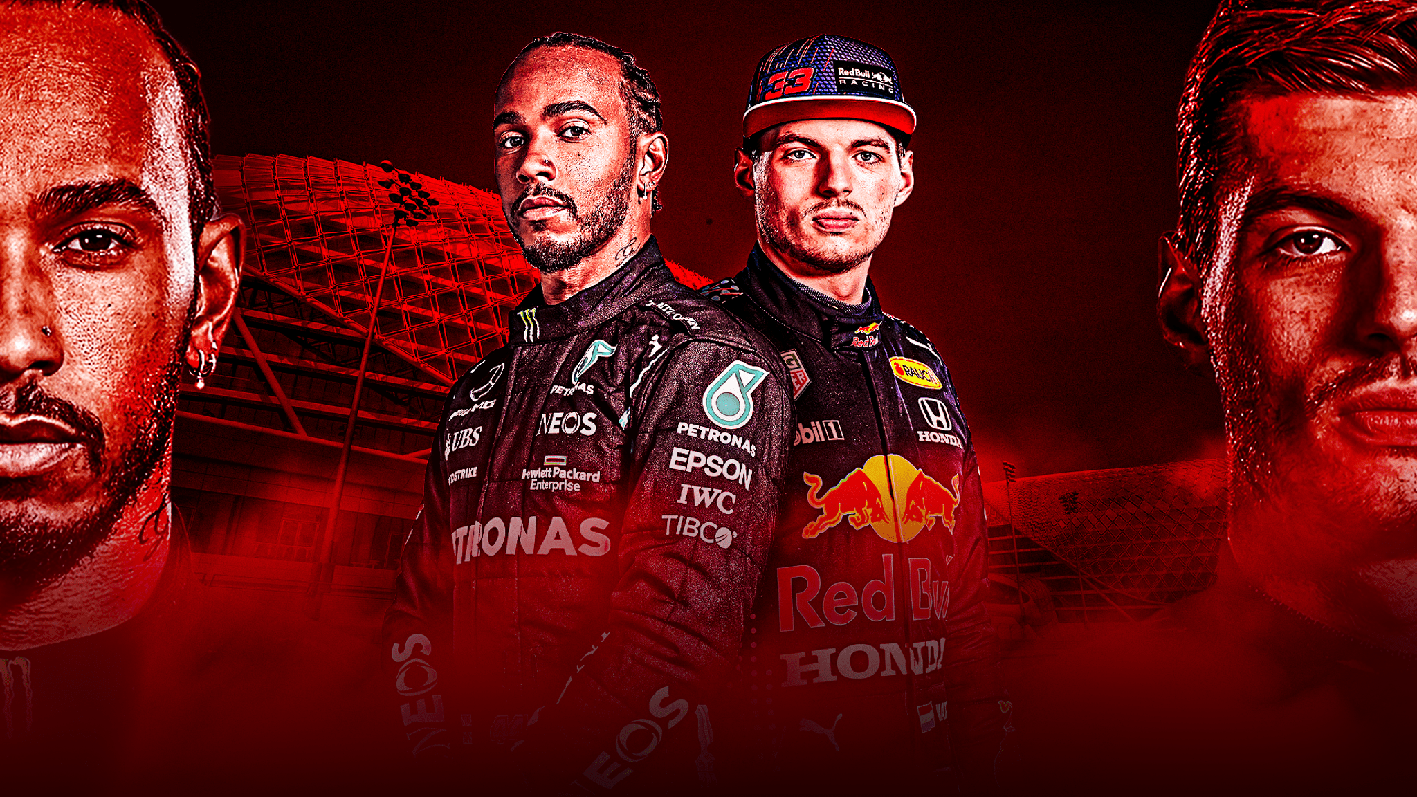 2048x1152 Max Verstappen vs Lewis Hamilton: The story and escalating drama of a remarkable Formula 1 title fight