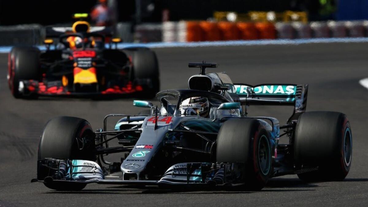 1200x675 Lewis Hamilton retakes Formula One title lead after winning French Grand Prix; Martin Truex Jr. conquers Sonoma's road course Angeles Times