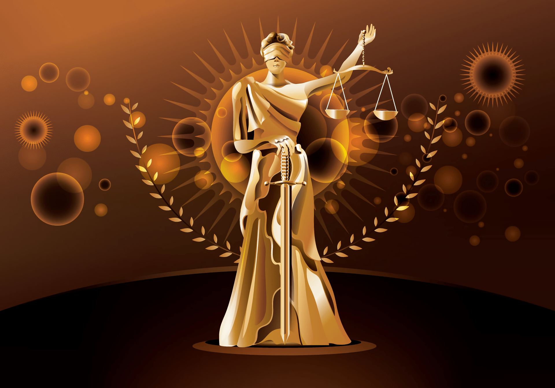 1920x1344 Gilded Lady Justice