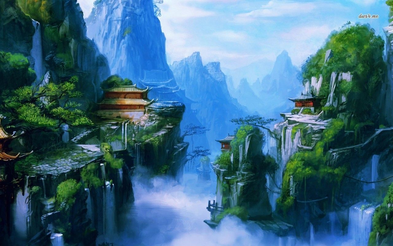 1280x800 Chinese Mountain Wallpaper