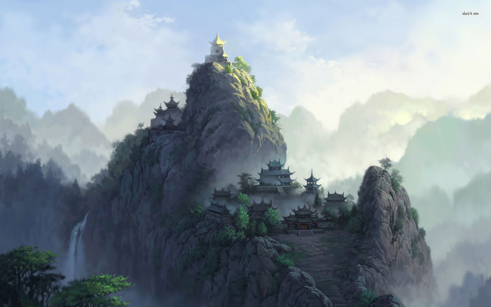 1920x1200 Chinese Mountain Wallpaper