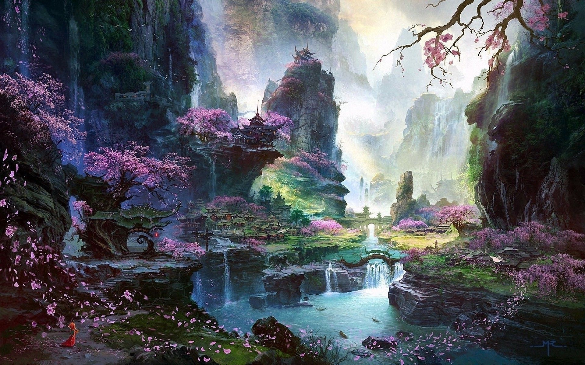 1920x1200 Chinese Mountain Wallpaper
