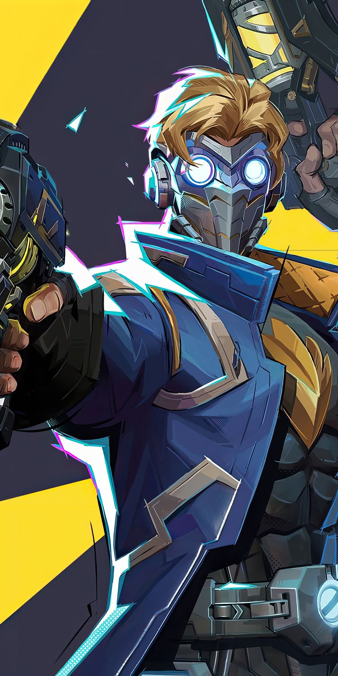 1080x2160 Star Lord Wallpaper 4K, Marvel Rivals, Video Game
