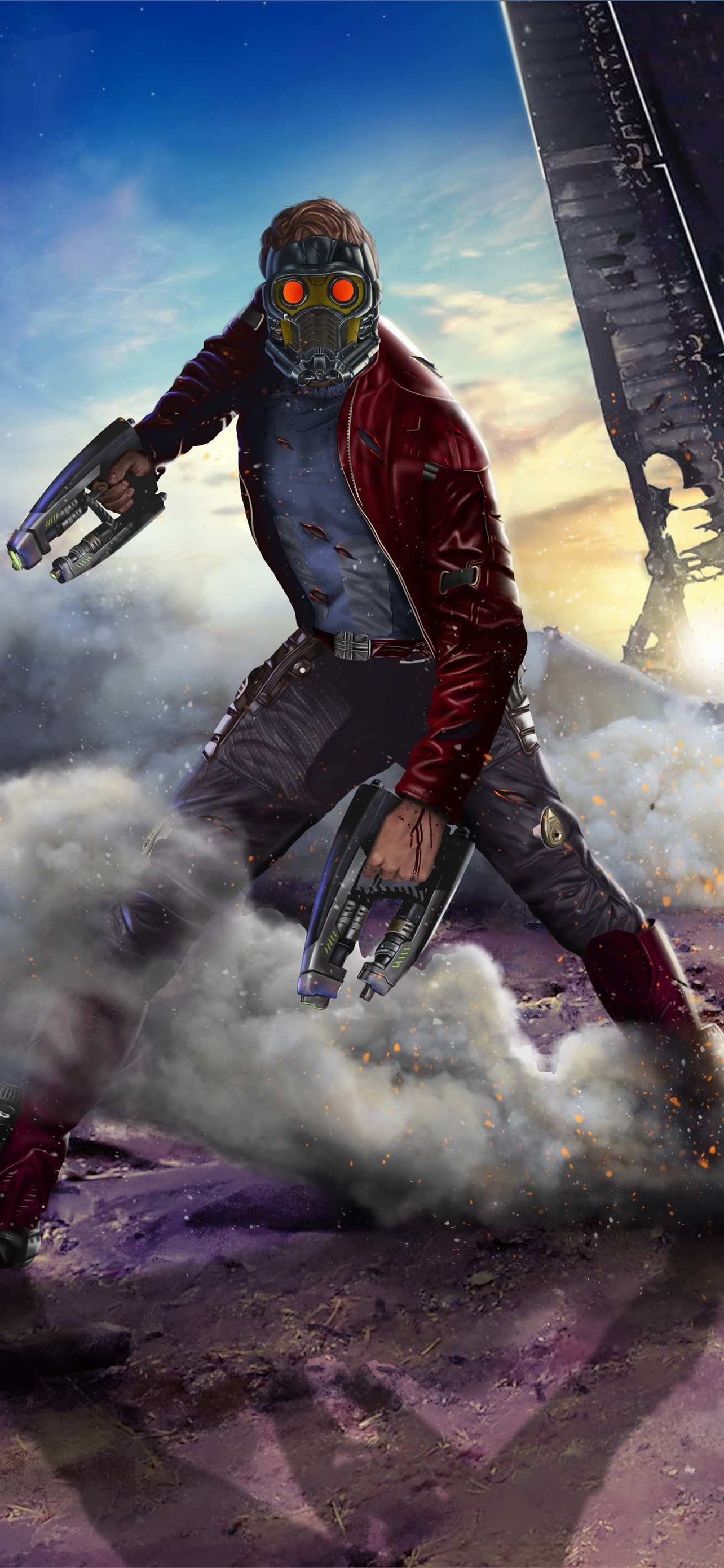 1284x2778 Guardians of the Galaxy Star Lord iPhone Wallpaper Free Download
