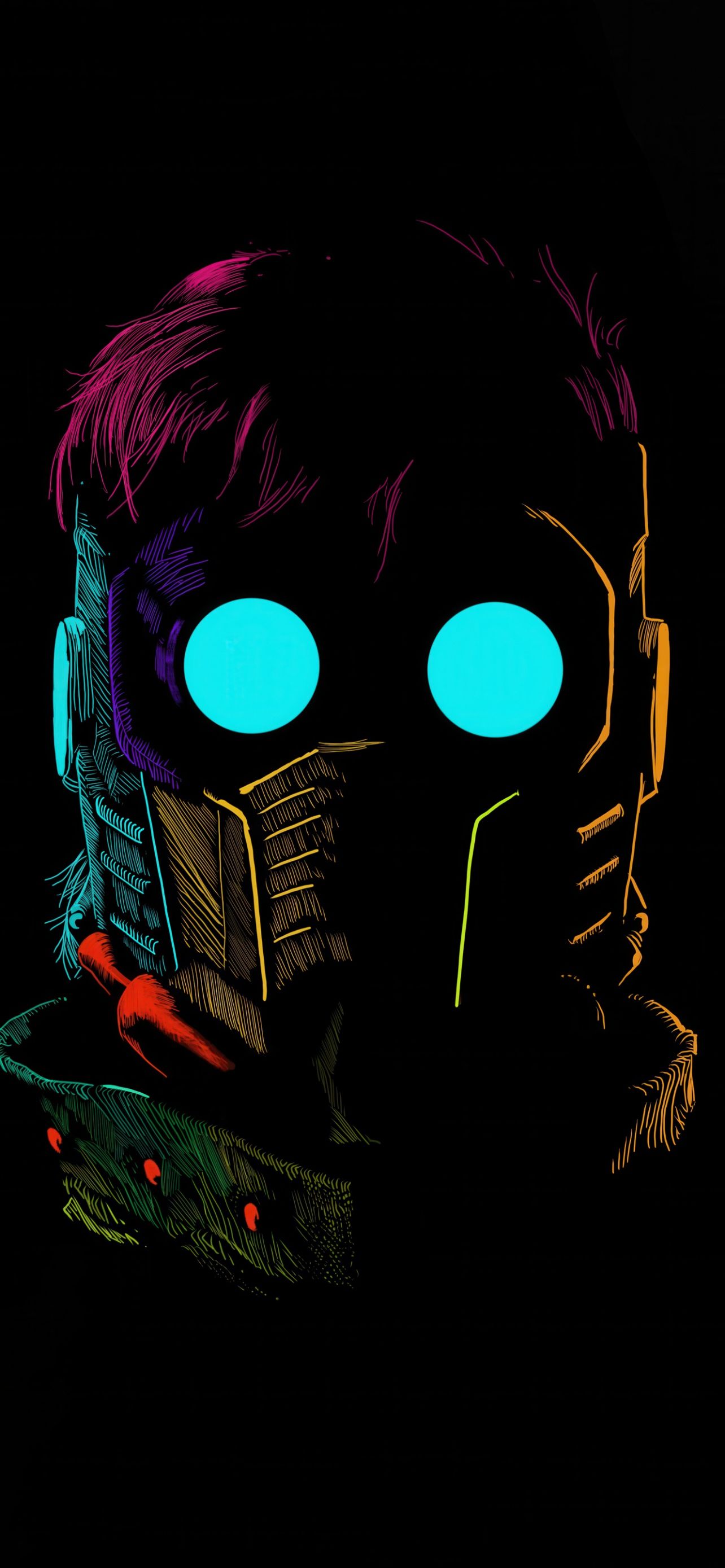 1284x2778 Star Lord Wallpaper 4K, Minimalist, AMOLED, 5K