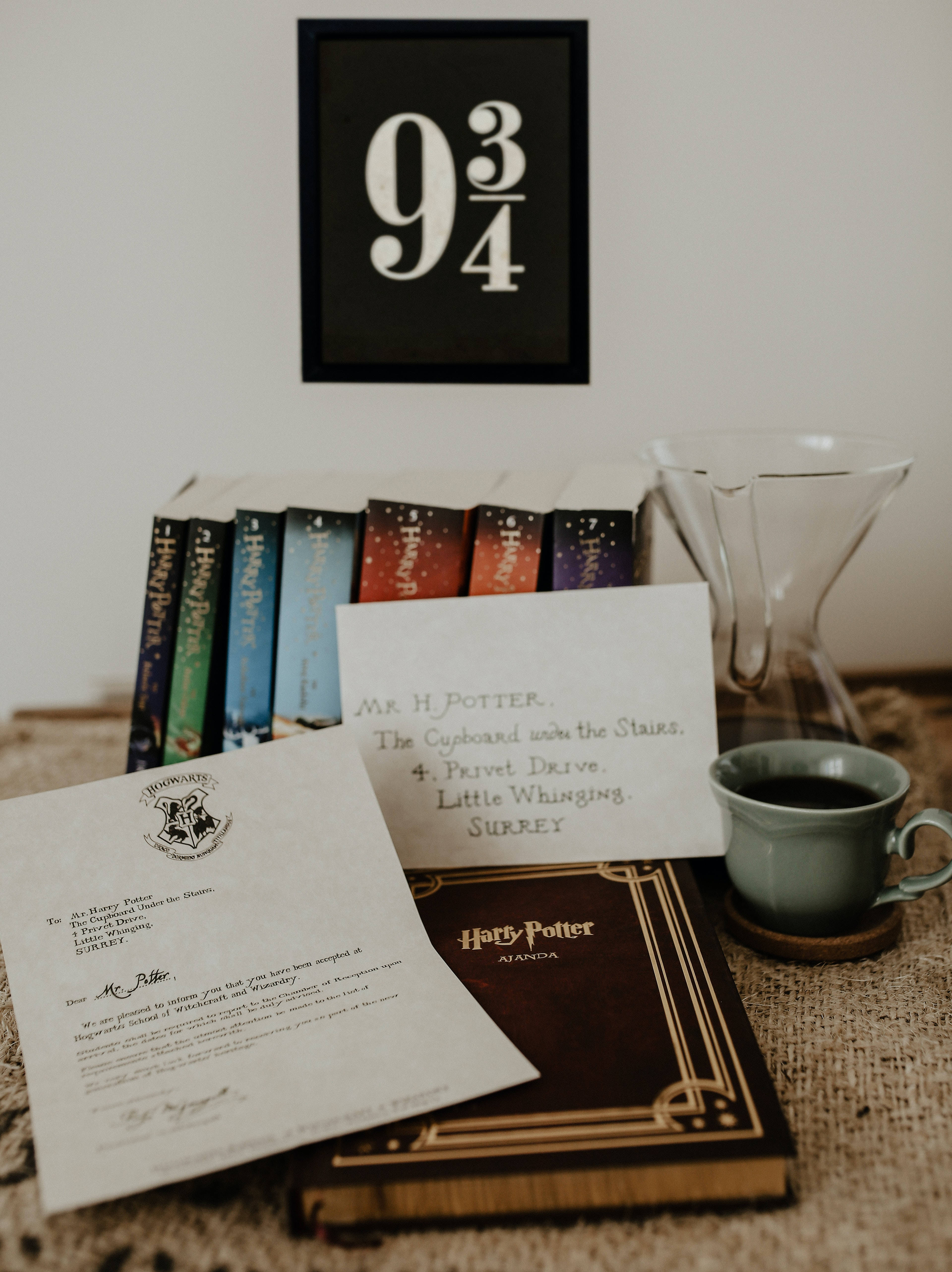 3840x5130 Download Harry Potter Aesthetic Book And Letter Wallpaper