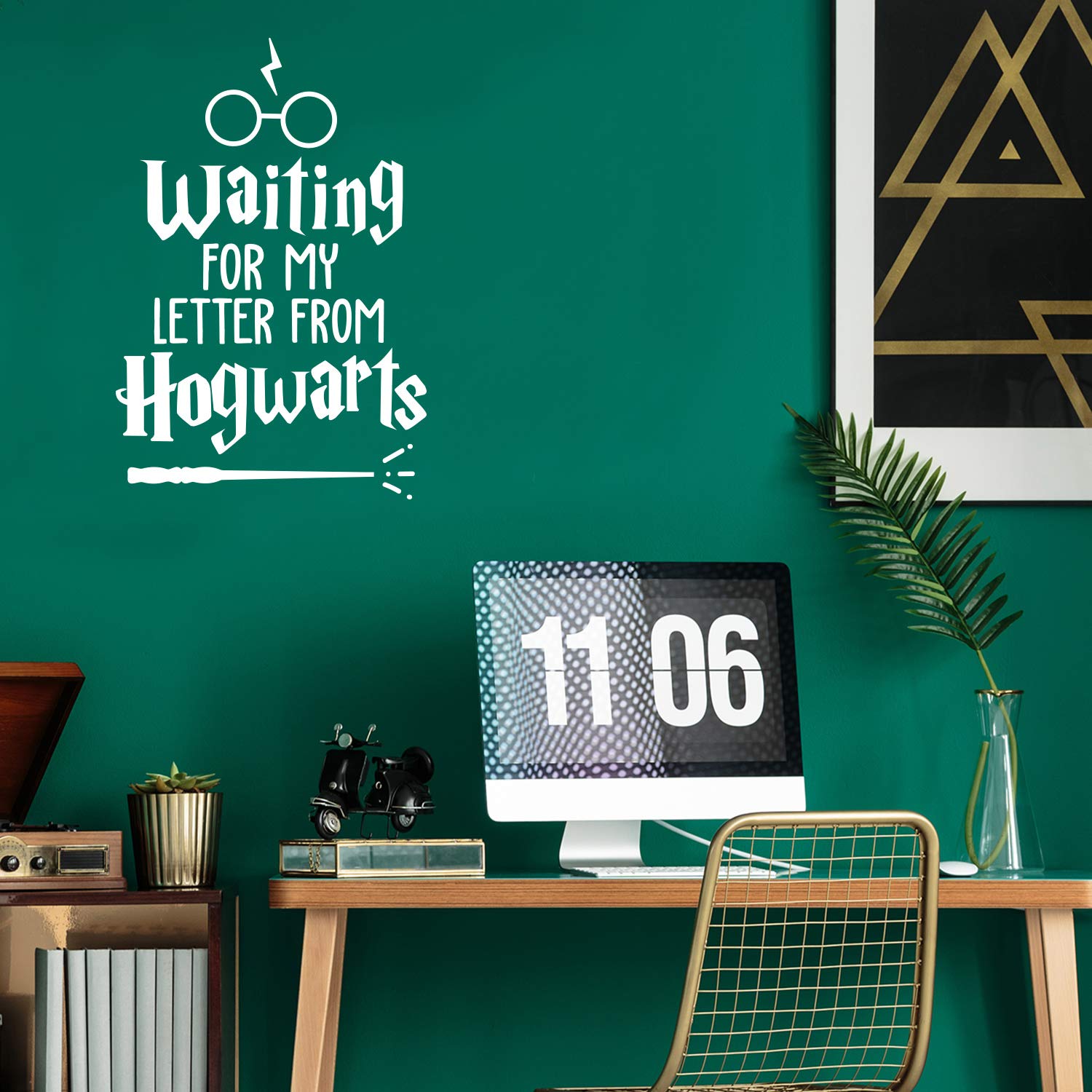 1500x1500 Vinyl Wall Art Decal for My Letter from Hogwarts.5 x 22 Potter Inspired Modern Home Apartment Bedroom Nursery Playroom Daycare Living Room Door Quote