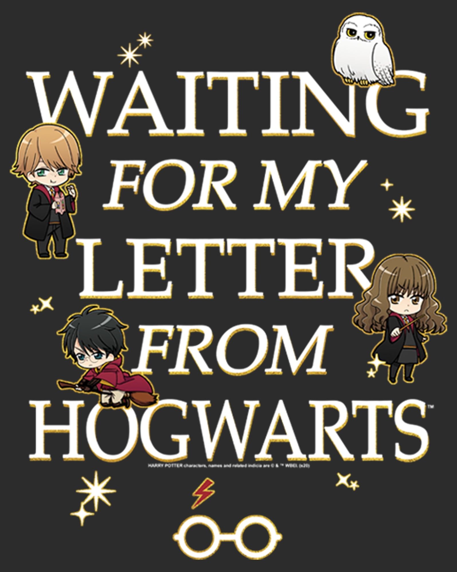 1596x2000 Women's Harry Potter Letter From Hogwarts Graphic Tee Black Medium