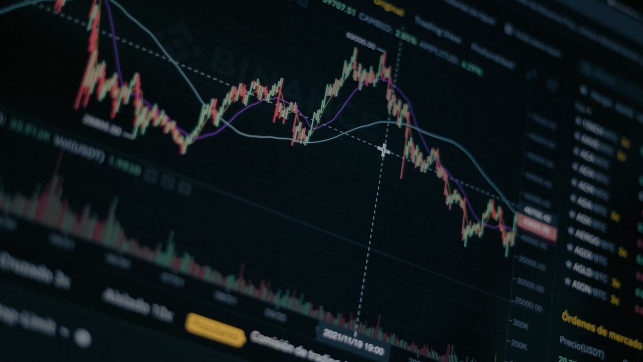 1260x709 Stock Market Graph Free Stock Video Footage, Royalty Free 4K & HD Video Clip