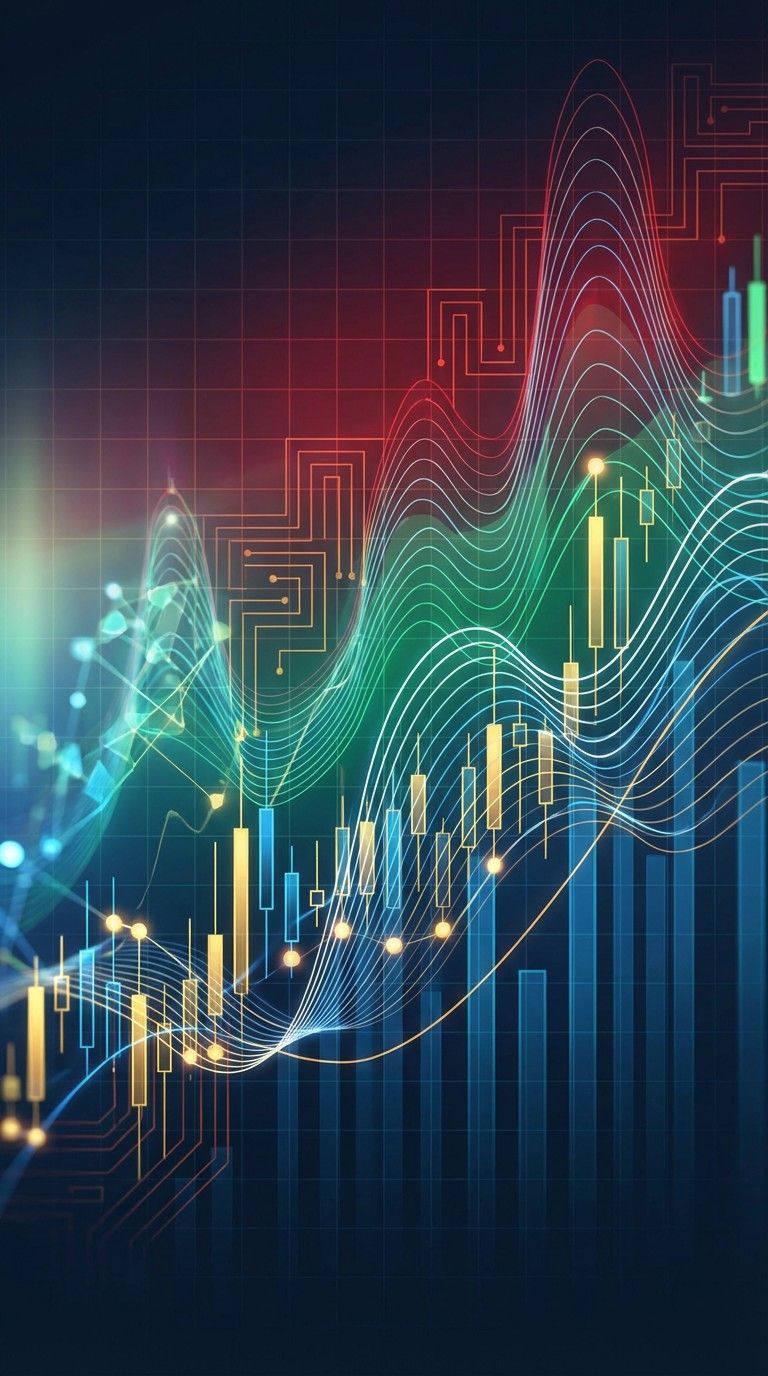 768x1376 Download Digital Trading Matrix Image, Digital, Cybernetic