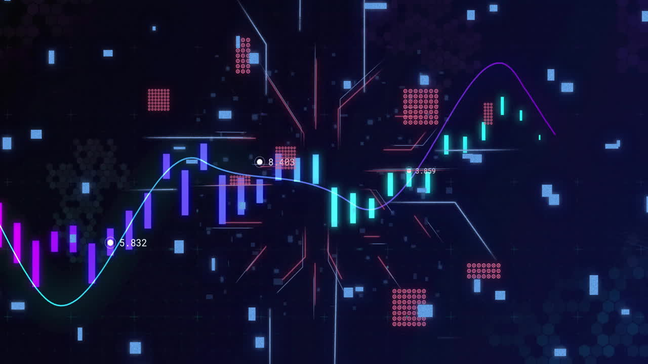 1280x720 Forex trading background