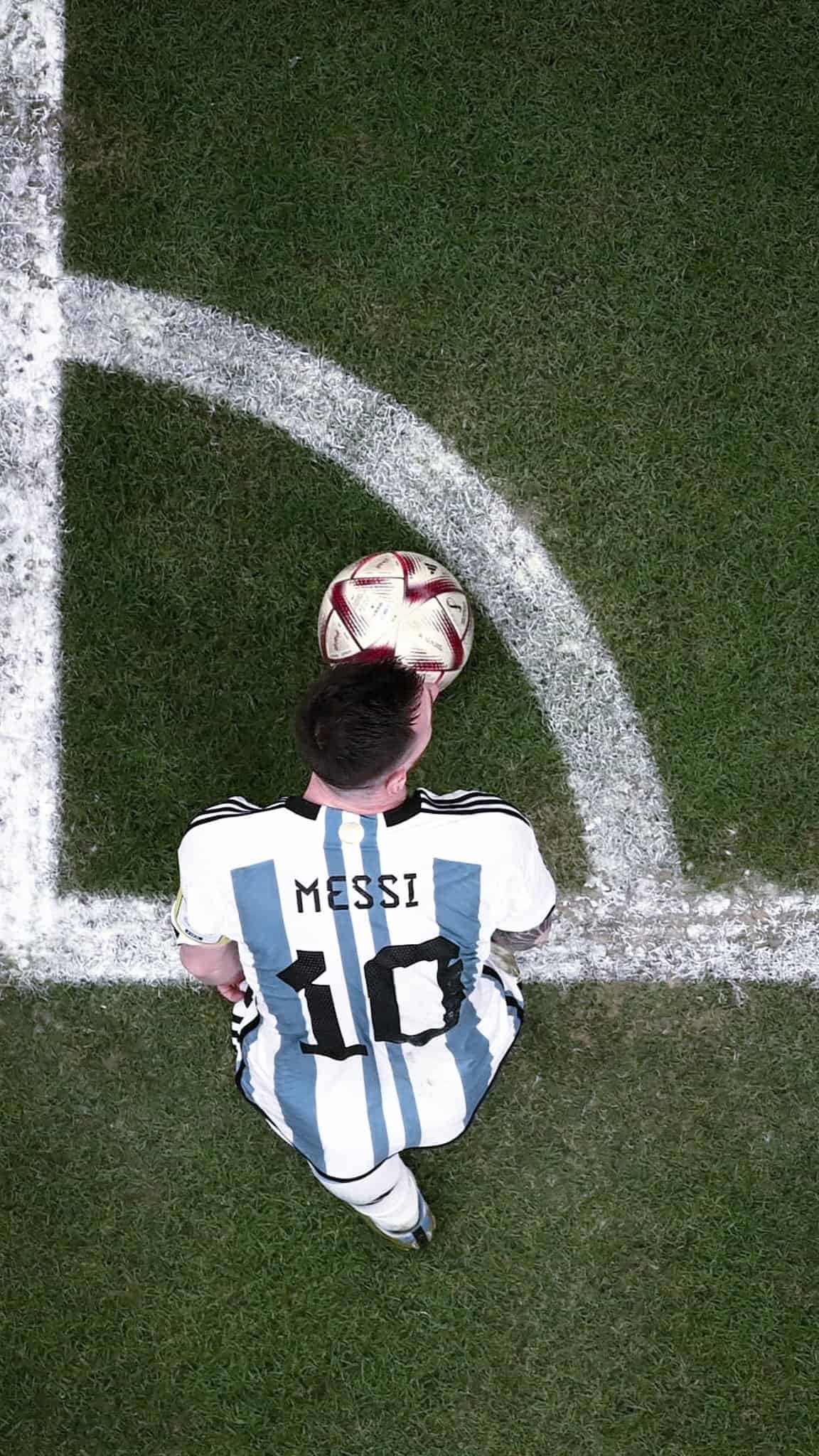 1152x2048 GOAT Lionel Messi breaks multiple records in the semifinal against Croatia