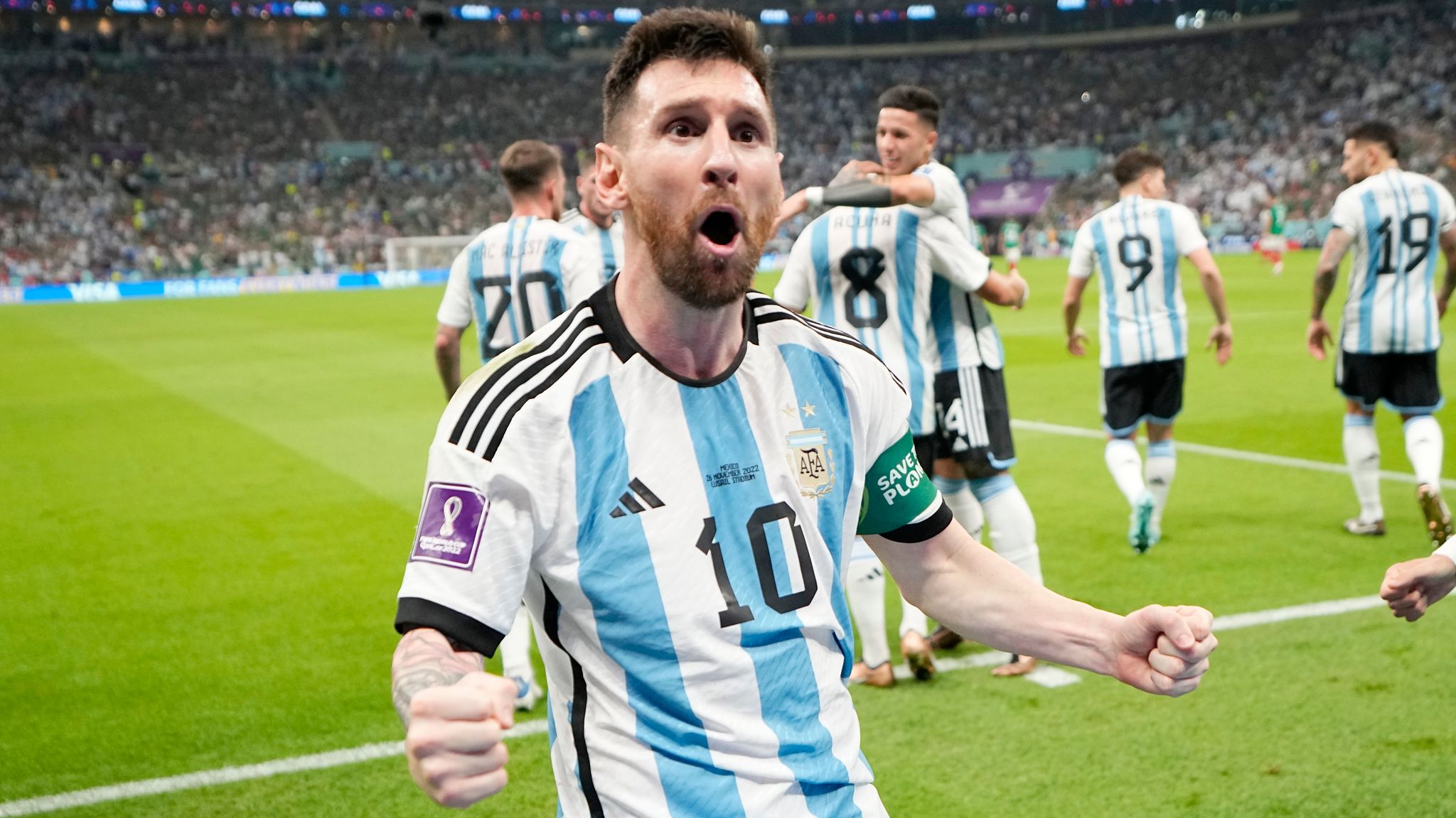 2048x1152 World Cup 2022 2 0 Mexico: Lionel Messi's Stunning Goal Helps Keep His World Cup Dream Alive
