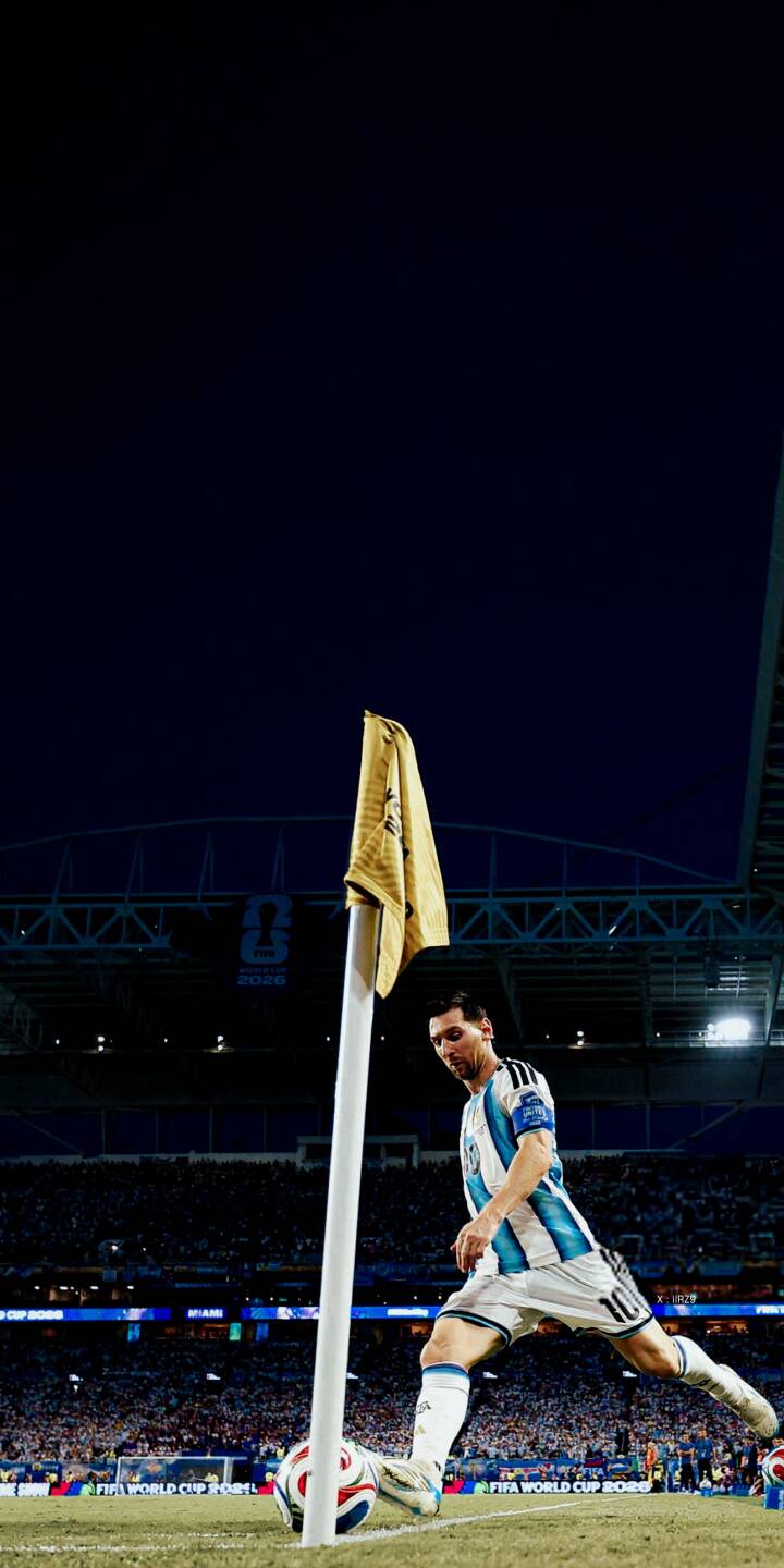 720x1440 Messi Argentina Corner Kick 4K Wallpaper 1284x2778 Wallpaper For IPhone 12 13 Pro Max, IPhone 14 Plus
