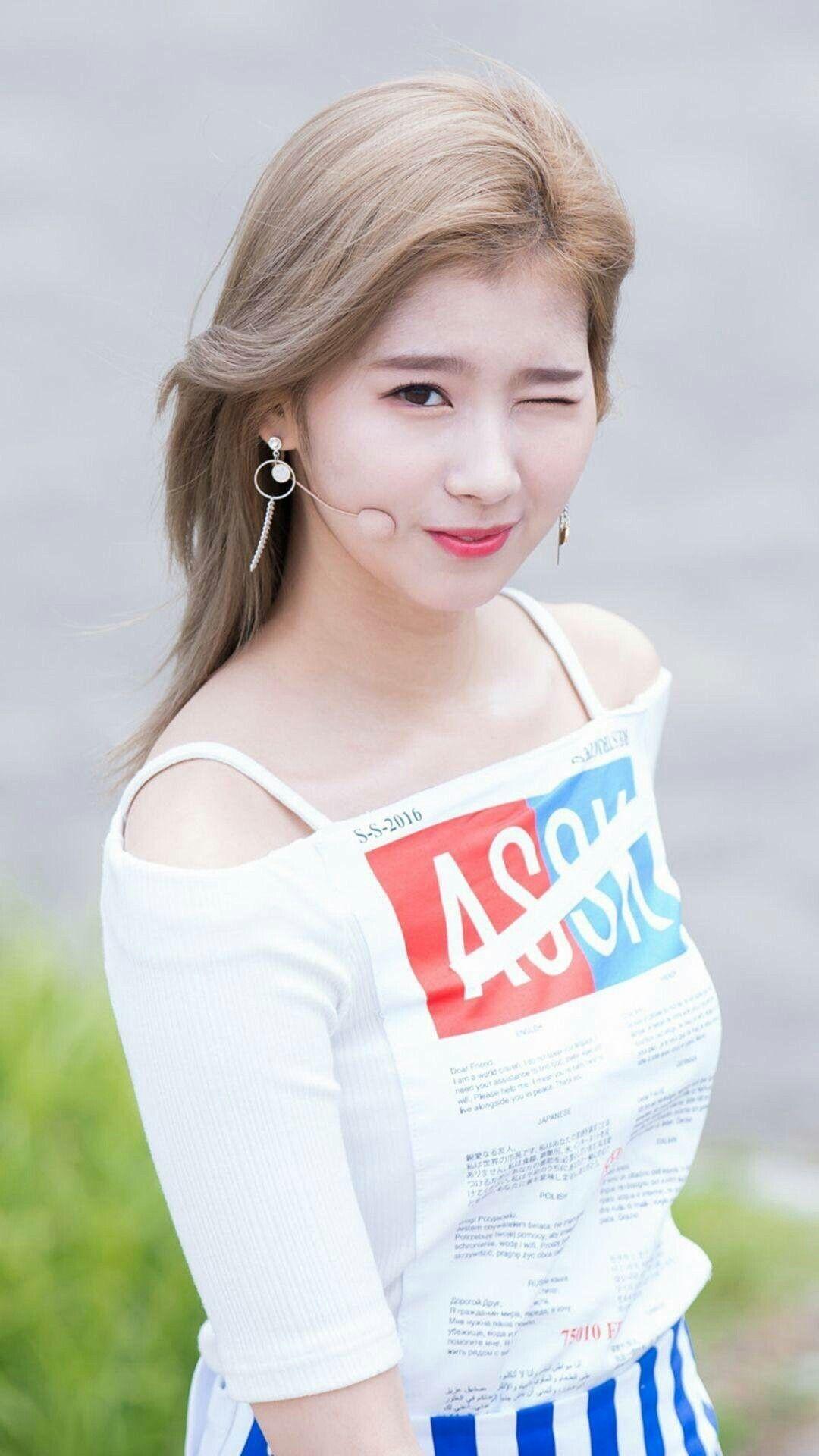 1080x1920 iPhone Sana Twice Wallpaper