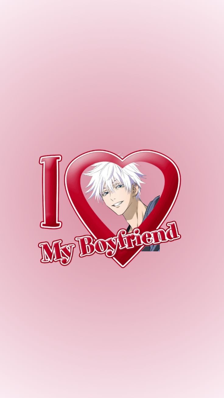 736x1308 Satoru Gojo wallpaper pink