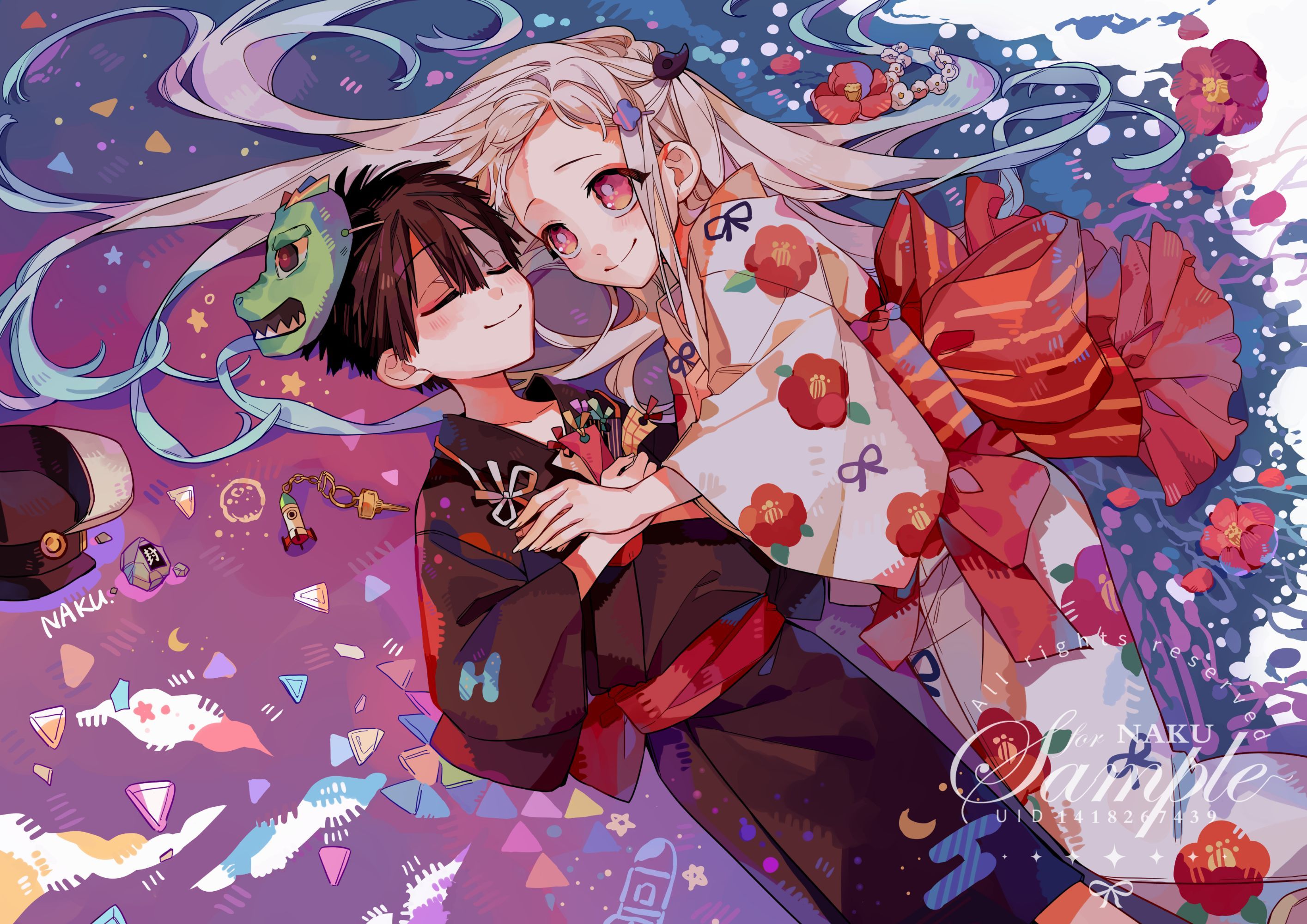 2829x2000 Phone wallpaper: Anime, Jibaku Shounen Hanako Kun, Sakura Nanamine 1051704