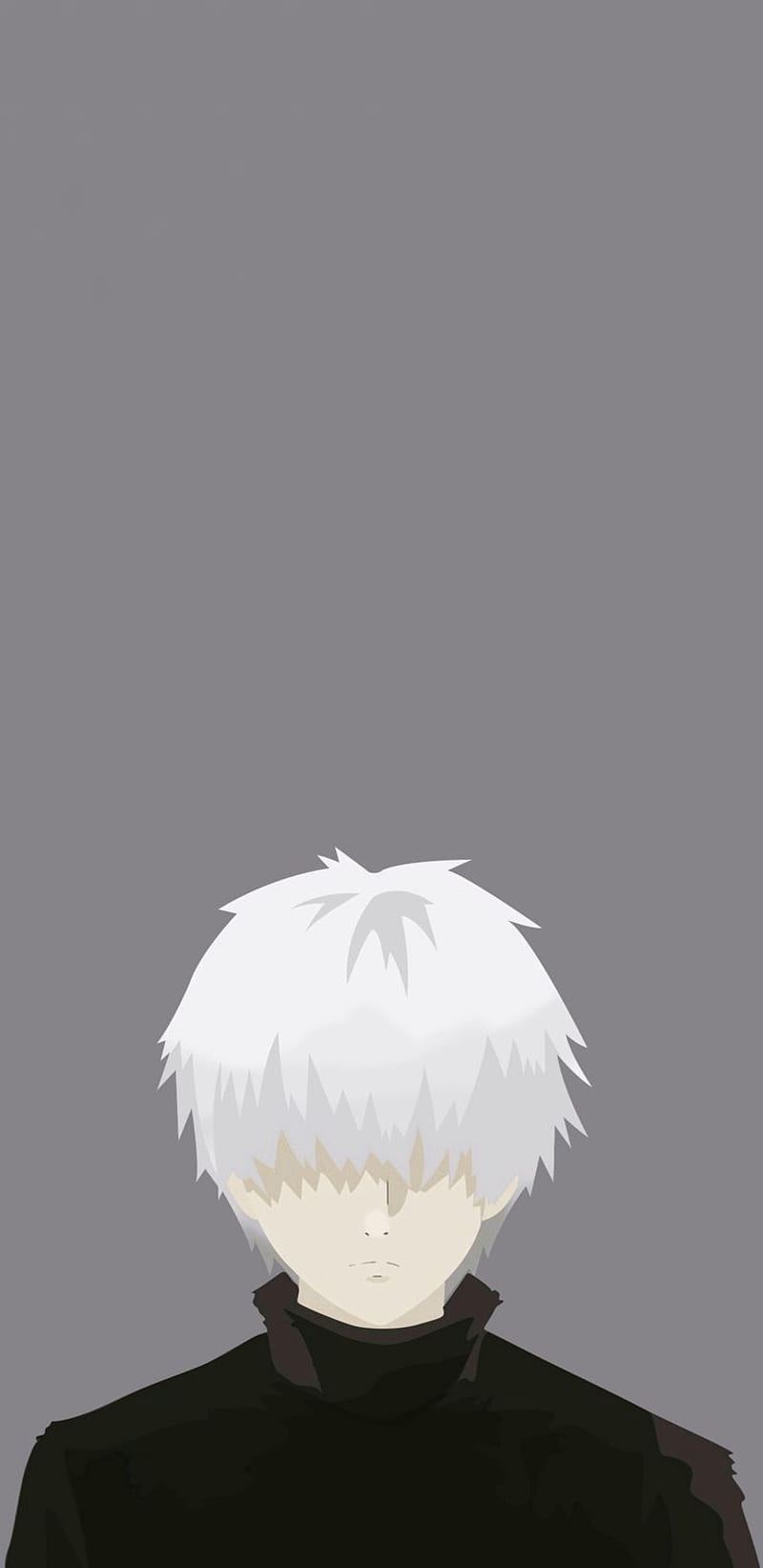 800x1643 Anime, Anime Minimalist White, HD phone wallpaper