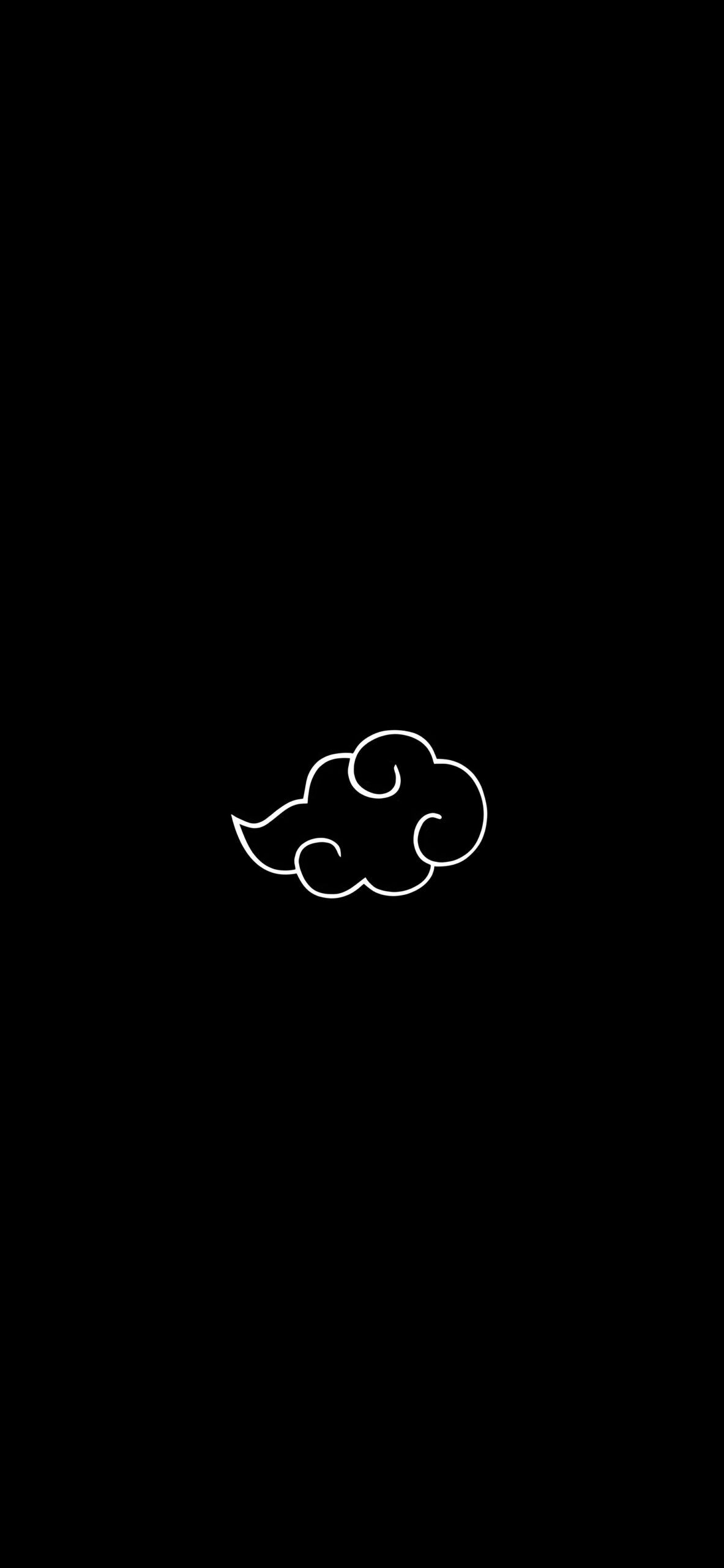 1183x2560 Akatsuki Cloud Minimalist Wallpaper Anime Wallpaper HD