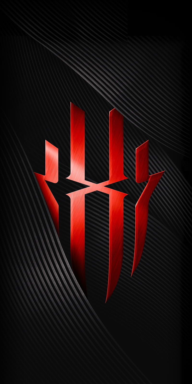 800x1600 ZTE Nubia, black, light, logo, neon, HD phone wallpaper