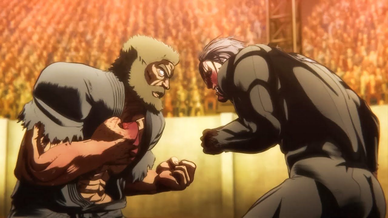 1280x720 Kuroki Gensai vs Fang「Kengan Ashura Season 2 Pt. 2 AMV」