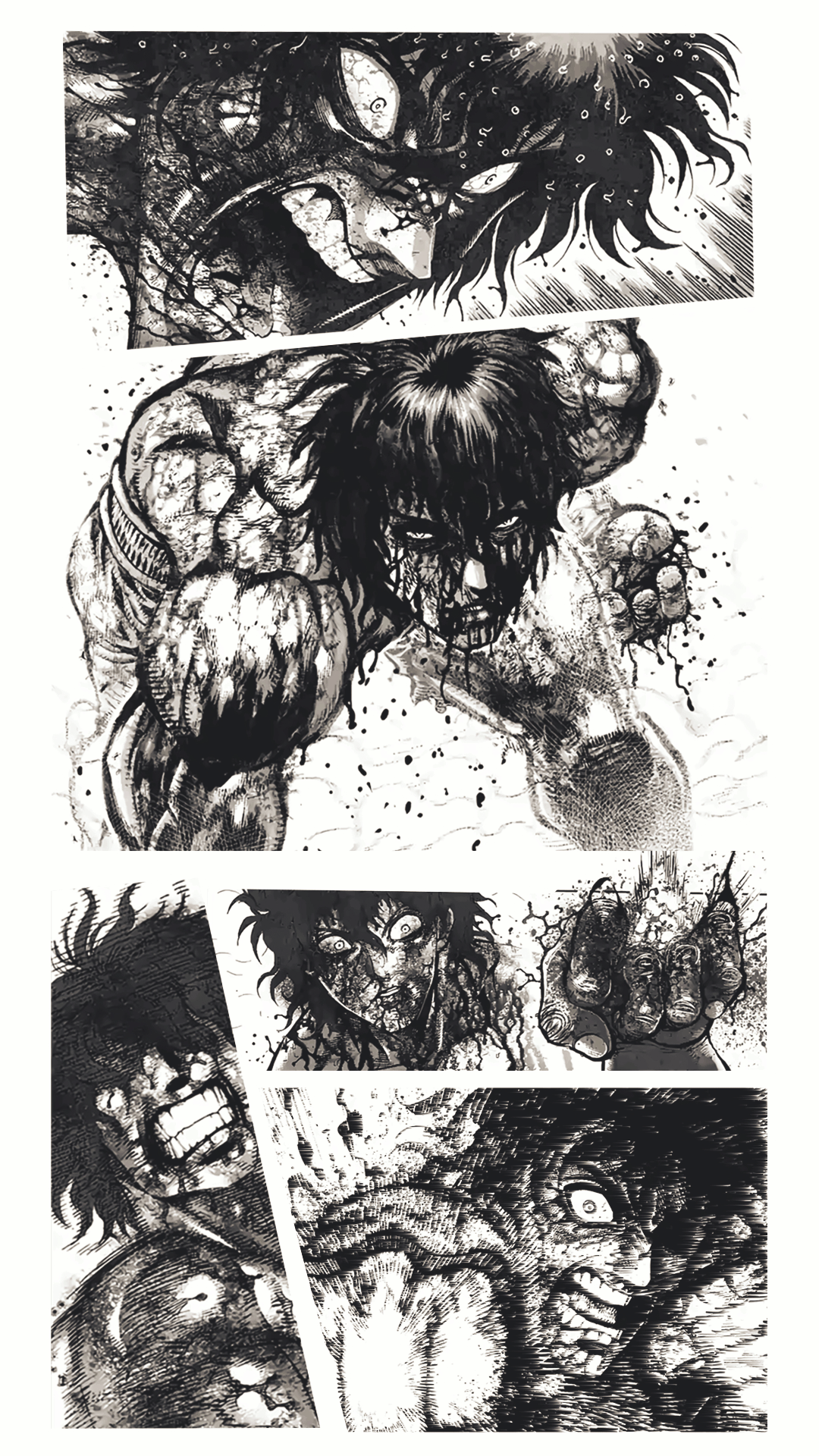 1080x1920 Ohma Wallpaper From The Fight With Kuroki : R Kengan_Ashura
