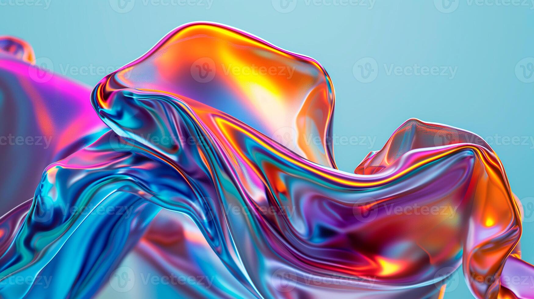 1751x980 Neon glass gradient fluid shapes transparent liquid holographic gradient shapes background