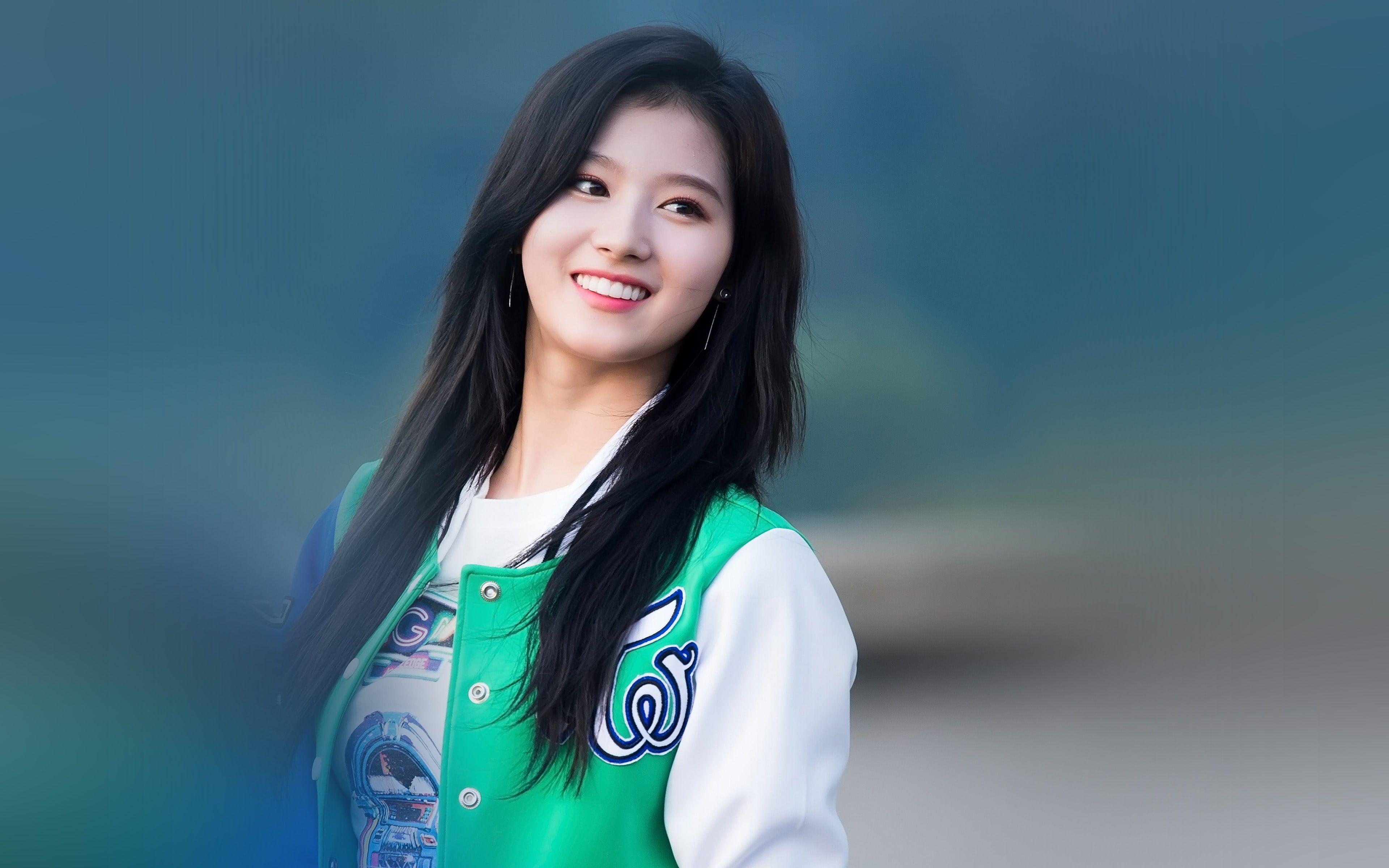 3840x2400 sana #girl #twice #blue #summer K #wallpaper #hdwallpaper #desktop. Girl, Summer wallpaper, Wallpaper