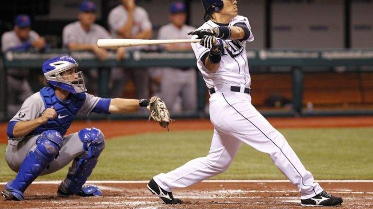 1200x675 Tampa Bay Rays designate Hideki Matsui for assignment, ushering in Ryan Roberts