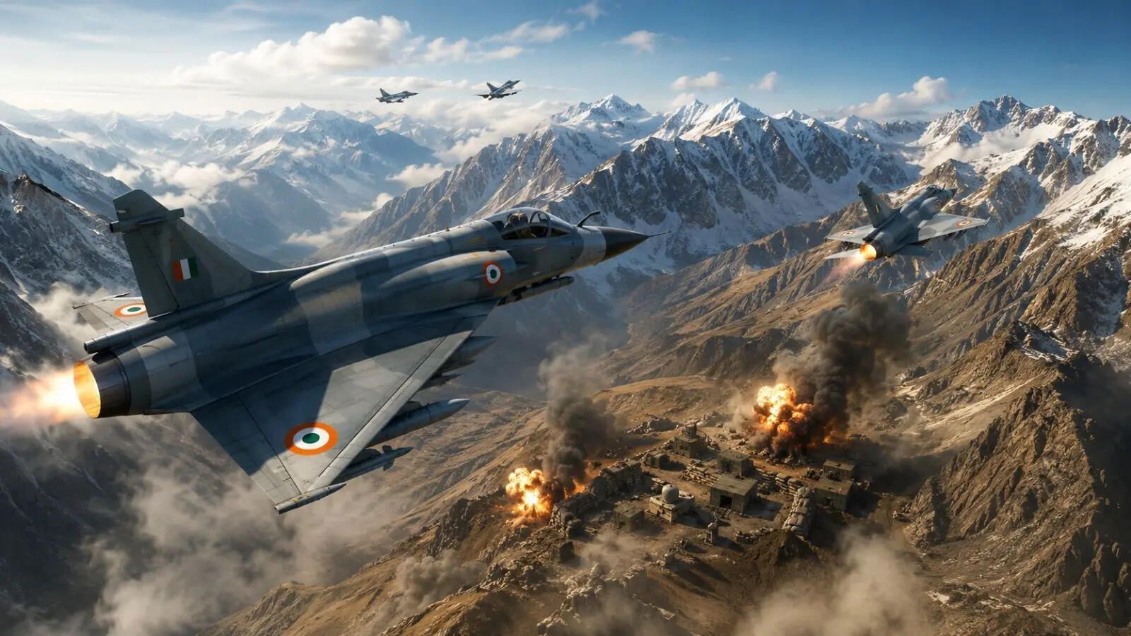 1600x900 पाकिस्तान पर ऑपरेशन सिंदूर से पहले टूटा था 'सफेद सागर' का कहर, IAF की बमबारी से भाग खड़ा हुआ था दुश्मन safed sagar indian air force decisive bombing in kargil