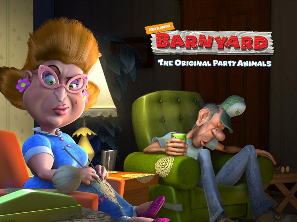 1024x768 Barnyard: The Original Party Animals: free desktop wallpaper and background image