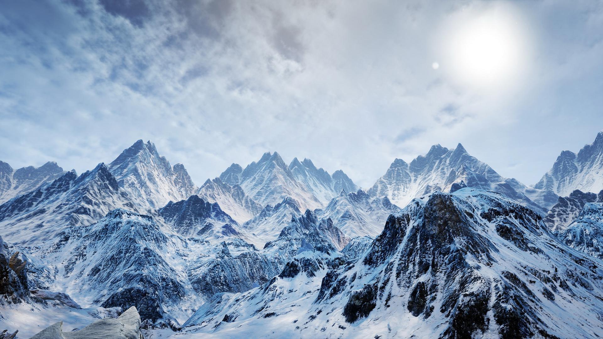 1920x1080 Snow Mountain wallpaperx1080