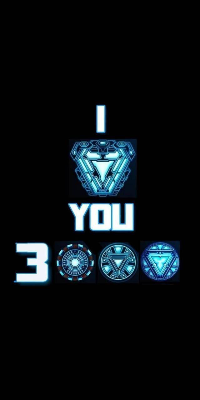 640x1280 I Love You 3000 Amoled Wallpaper