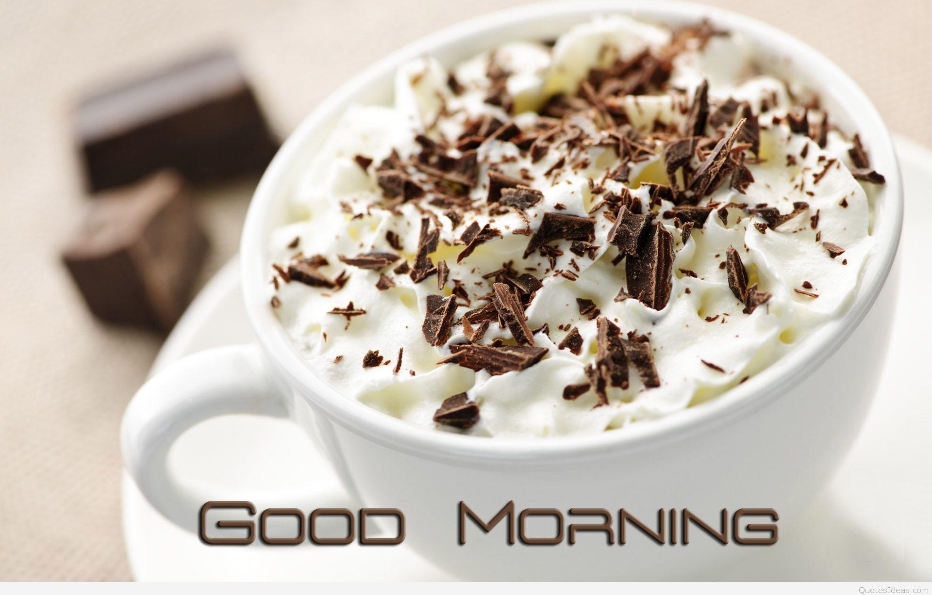 1920x1227 Good morning coffee cup wallpaper quotes messages