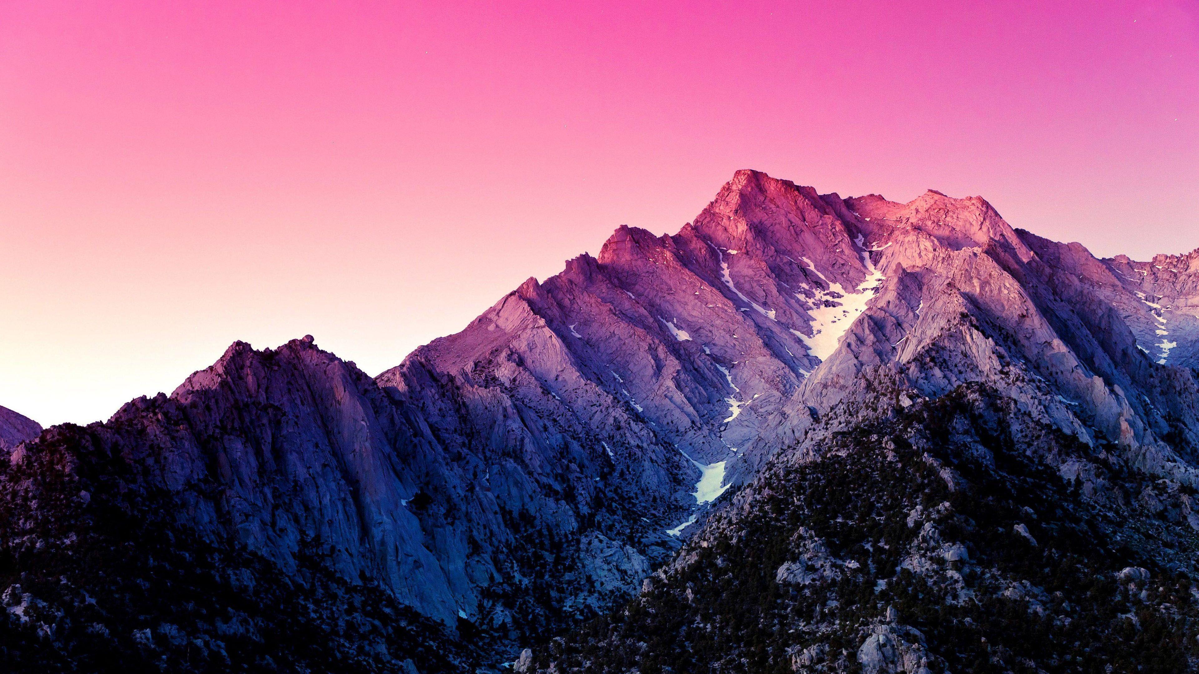 3840x2160 Sky Above The Mountains Wallpaper