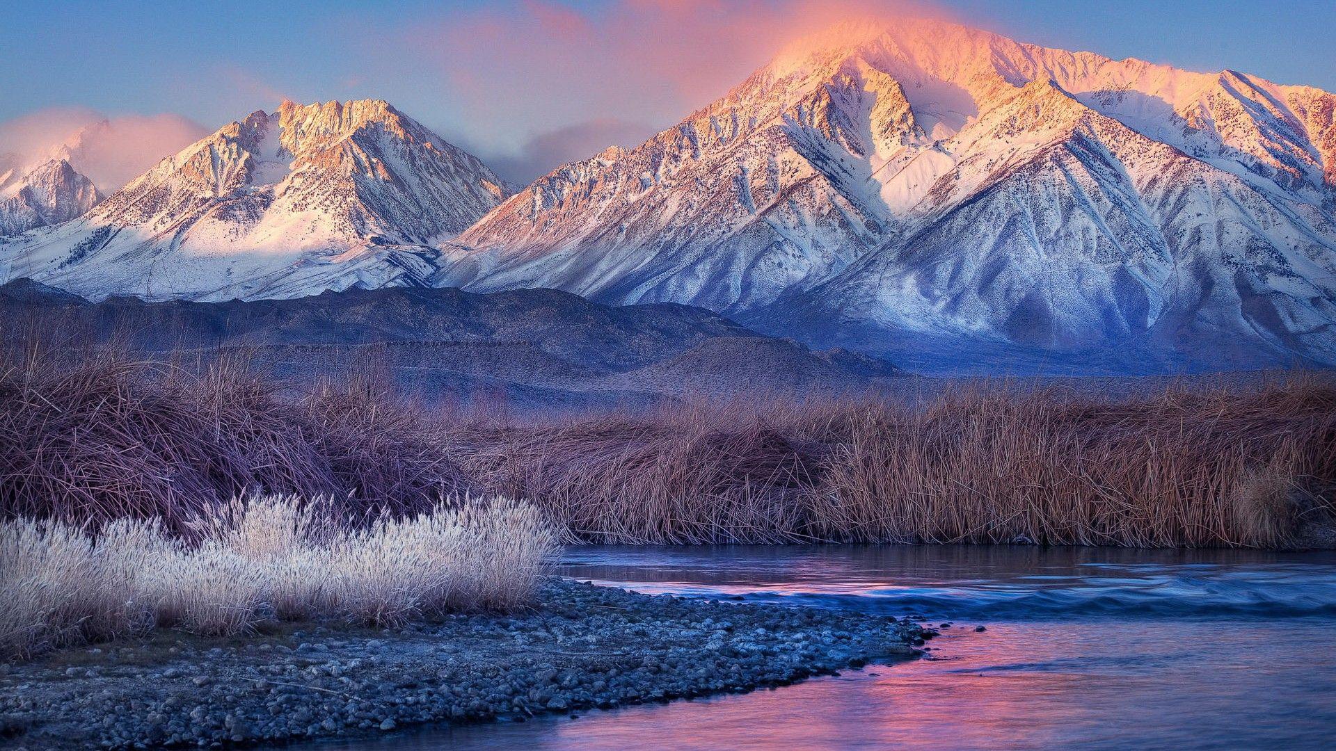 1920x1080 Snow Mountain Wallpaper