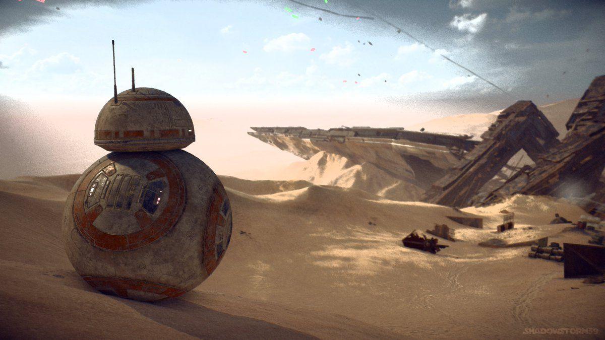 1200x675 SHADOWSTORM59 on Jakku #StarWarsBattlefrontII 4k painting style wallpaper