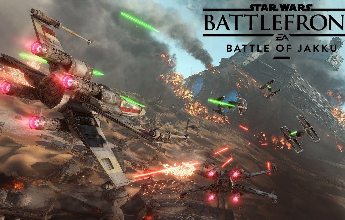 1332x850 Wallpaper Game, Star Destroyer, Electronic Arts, DICE, X Wing, TIE Fighter, Battle Of Jakku, Star Wars Battlefront Image For Desktop, Section игры