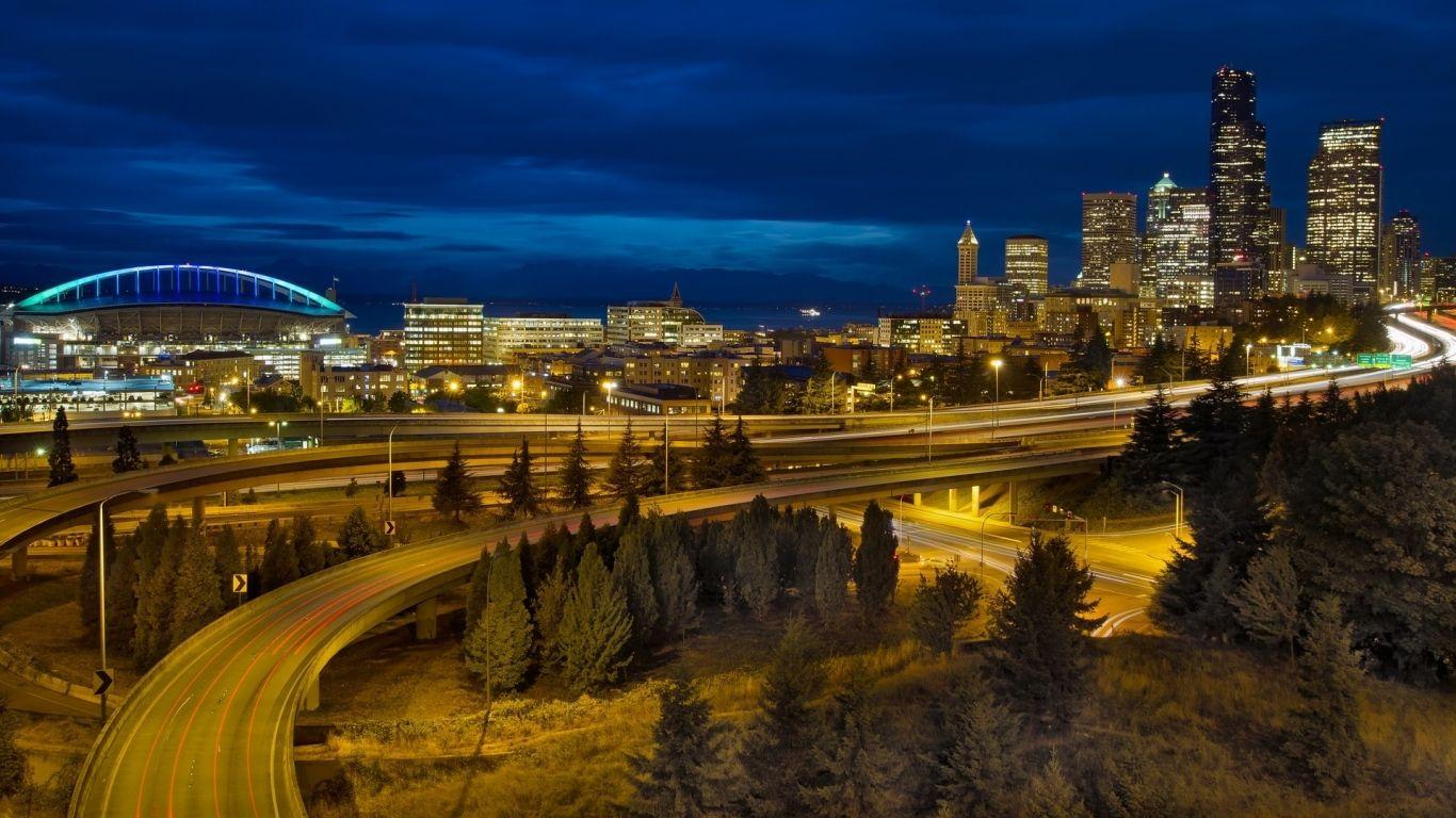 1366x768 HD Seattle Wallpaper, Gallery of 40 Seattle Background, Wallpaper