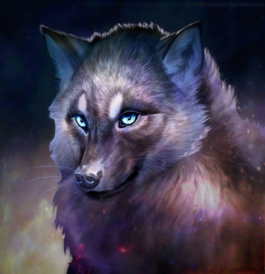 879x909 Wolf Drawing by Zakraart. Master of wolfs. ARTWOONZ Digital Art