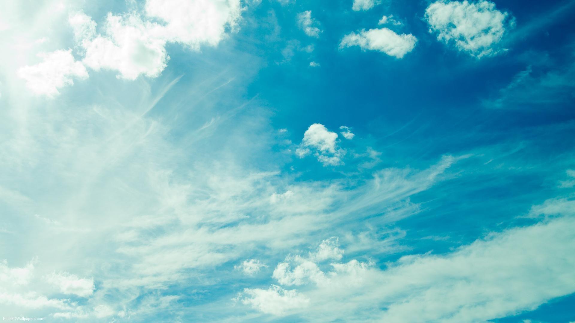 1920x1080 White Dell Skylines Summer Sky Wallpaper 1920x1080. Free Photo