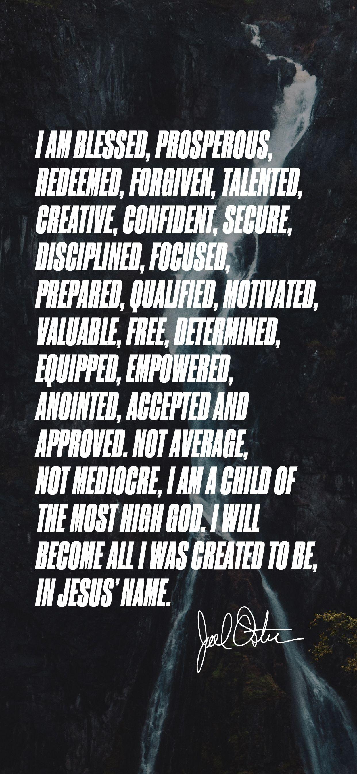 1242x2688 Wallpaper. Joel Osteen Ministries